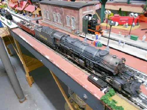View the complete weathered steam locomotive 6-82486 on the TMB Model Train Club Lionel Club Ambassador layout for their product review On the TMB Model Train Club Lionel Club Ambassador layout for their product review is the complete weathered steam locomotive 6-82486