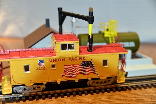 Loading view of Lionels Smoke Fluid Loader 6-37821 in New Jersey Hi-Railers Club Ambassadors to Lionel product review New Jersey Hi-Railers Club Ambassadors to Lionel Product Review of Smoke Fluid Loader 6-37821 - Loading view