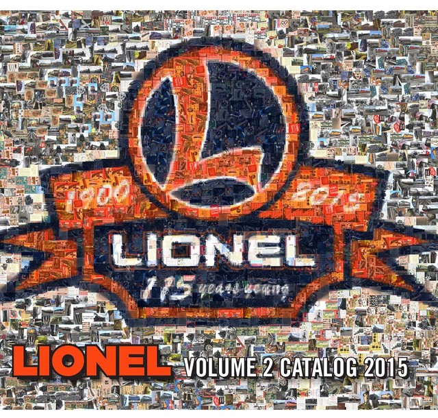Lionel 2015 Volume 2 Catalog Product List