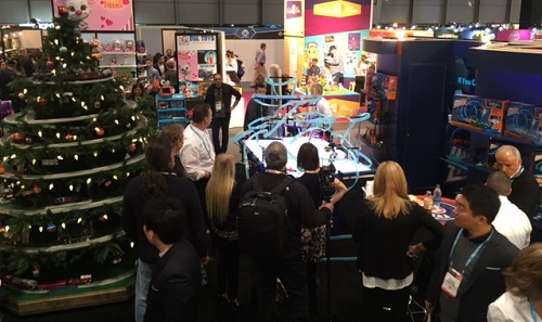 Lionel Booth at Toy Fair NY 2016 draws a crowds Lots to see at Lionels booth at the 2016 Toy Fair in New York