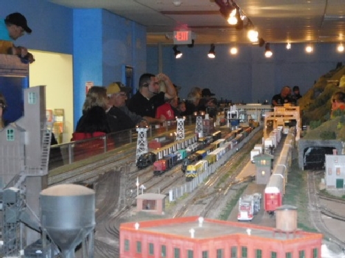 The 2016 Open House held in October by NLOE Lionel Club Ambassador had everyones attention as they operated trains and accessorites on the elaborate layout The Nassau Lionel Operating Engineers Lionel Club Ambassador had everyones attention as they operated trains and accessories on the elaborate layout at the October 2016 Open House