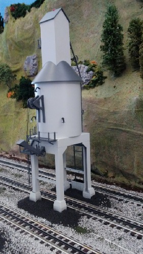  TMB Model Train Club  Lionel Club Ambassador shows the Lighted Coaling Tower 6-83490 on their layout as part of the product review