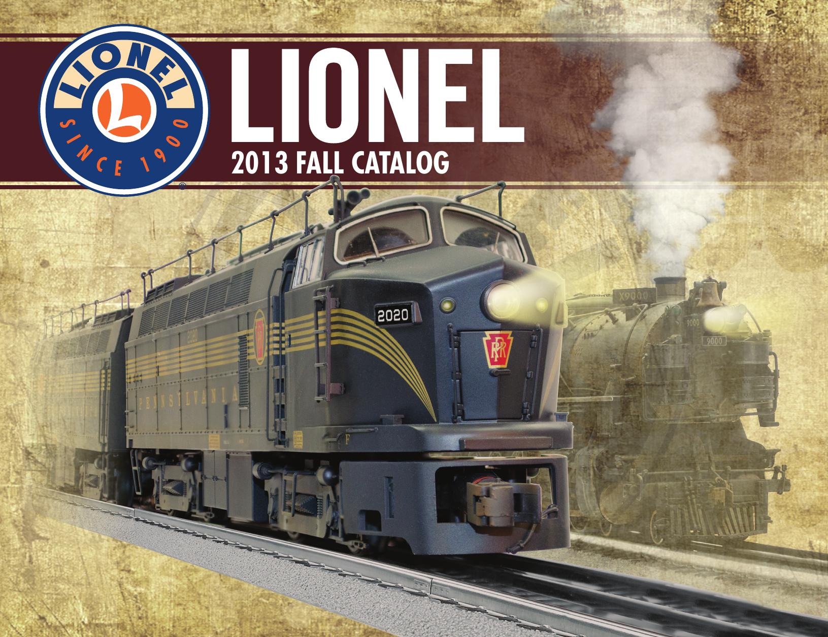 lionel trains catalog 2018