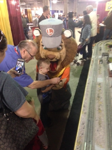 With Lenny at The Worlds Greatest Hobby on Tour March 2016 Lionel Trains attends WGHoT Event in Kansas City MO