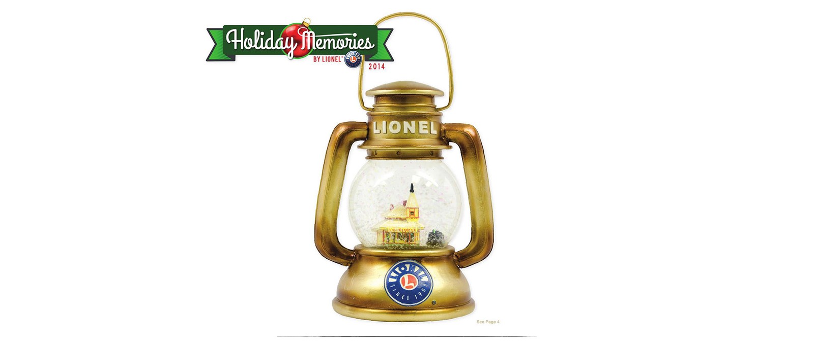 Lionel 2014 Holiday Memories Catalog Product List
