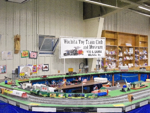 The Wichita Toy Train Club Lionel Club Ambassador set up their layout at the Kansas State Fair in Hutchinson KS At the 2016 Kansas State Fair in Hutchinson KS the Wichita Toy Train Club Lionel Club Ambassador set up a layout