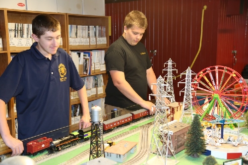 The Boy Scouts attend the CLRC Club Ambassadors to Lionel Open House July 9 2016 The Boy Scouts attend the Chicagoland Lionel Railroad Club Lionel Club Ambassador Open House July 9 2016