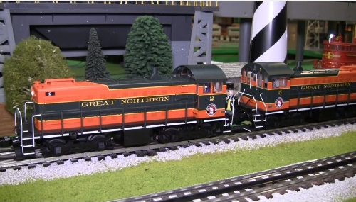 Review of the Lionel Great Northern LEGACY S2 Diesel Switcher 6-82120  6-82121 by the Lionel Ambassador Club CLRC Chicagoland Lionel Railroad Club Lionel Ambassador Club review of the Lionel Great Northern LEGACY S2 Diesel Switcher 6-82120  6-82121