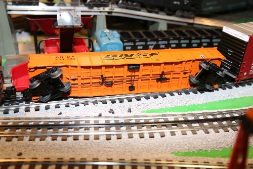 Bottom Detail of the Lionel Covered Gondola 6-81891 shown by the Lionel Ambassador Club CLRC in their Product Review Chicagoland Lionel Railroad Club Lionel Ambassador Club showing Bottom Detail of the Lionel Covered Gondola 6-81891