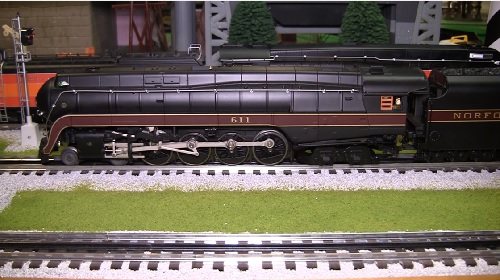 CLRC Review of 6-38095 Norfolk Western TMCC Scale 4-8-4 J-Class Northern 611 Chicagoland Lionel Railroader Club J-Class Northern Locomotive Video Review Image