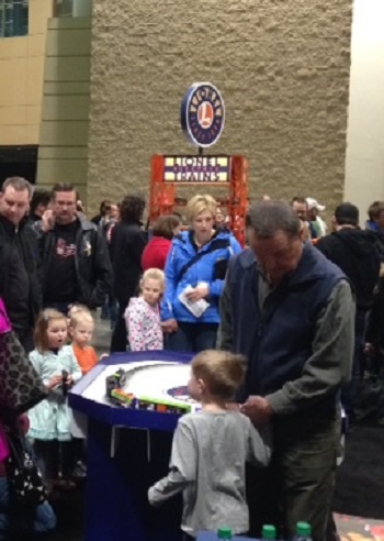 Lionel at The Worlds Greatest Hobby on Tour in St Paul MN on February 6-7 2016 Lionel at The WGH on Tour in St Paul MN on February 6-7 2016