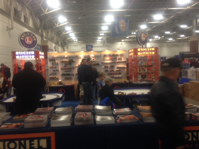 Lionel Trains at Trainfest 2015 Fans visit Lionel Model Trains Booth in Milwaukee WI