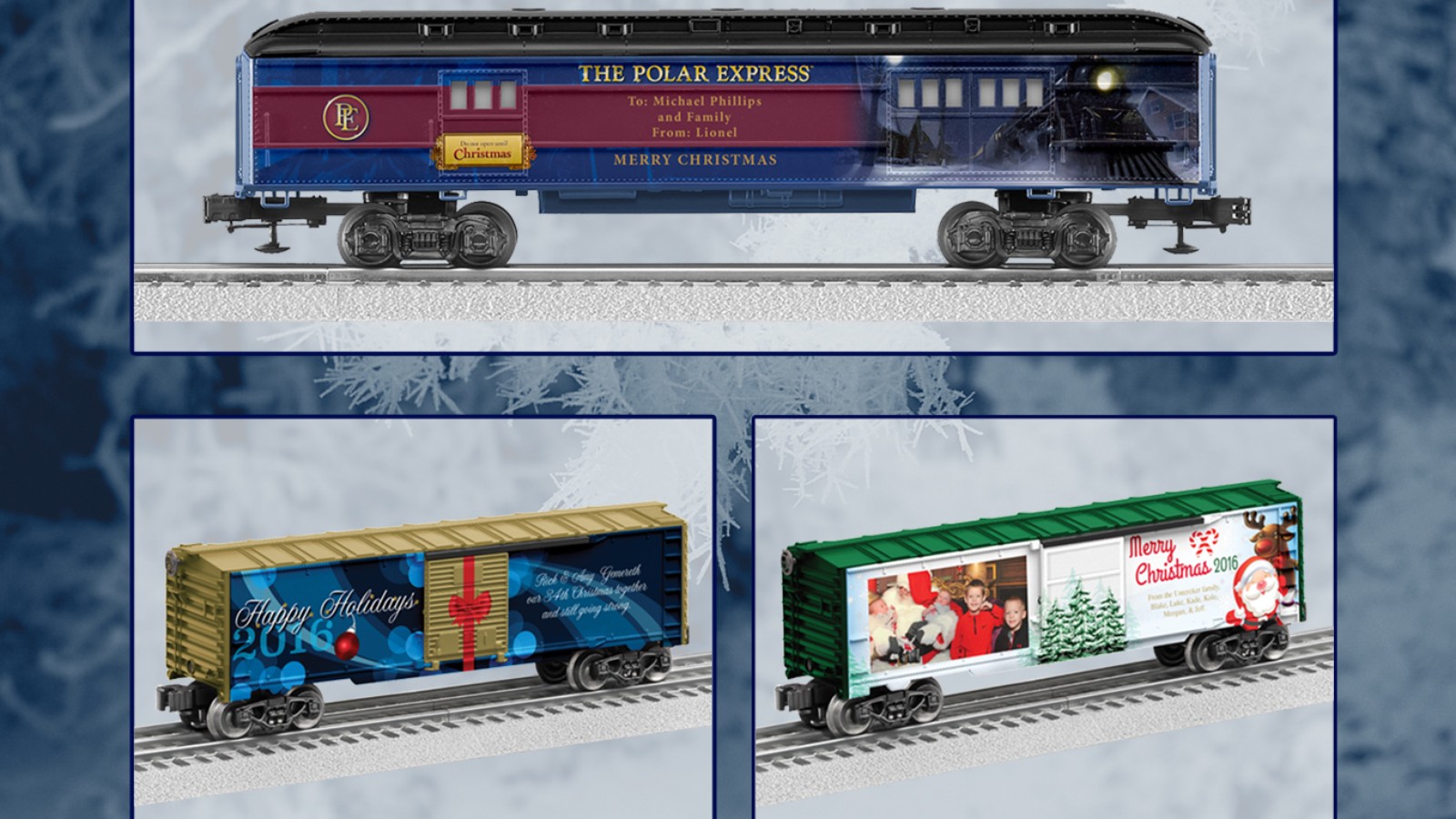 Holiday Decor, Ornaments & Christmas Train Sets from Lionel