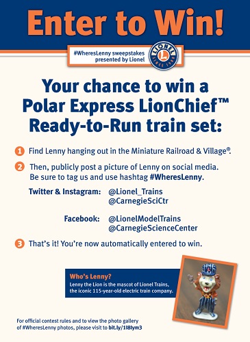 Enter to Win Win a Polar Express LionChief Ready-to-Run Set