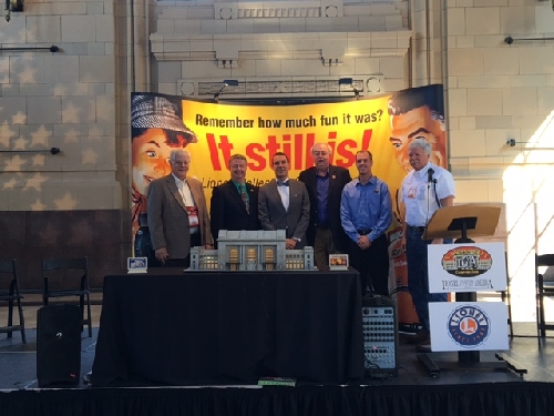 On July 27 2016 in Kansas City MO Lionel Trains was present as the Lionel Collectors Club of America had its 46th Annual Convention unveiled and donated a model of the Union Station